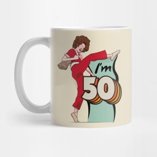 I'm 50 Sally Omalley Mug